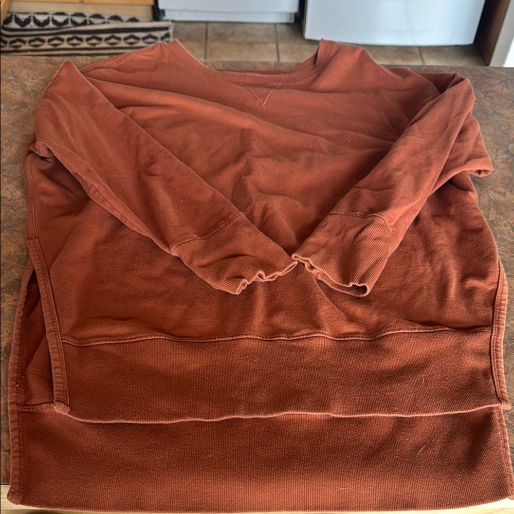 Rust Brown Sweatshirt